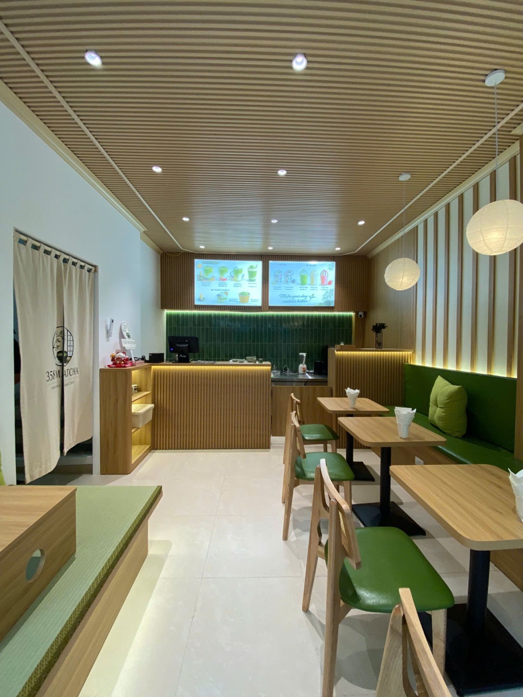 358 MATCHAの店内